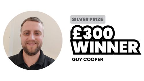 Guy our Silver winner of £300